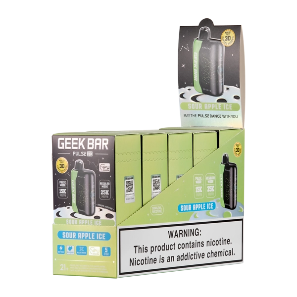 Sour Apple Ice Geek Bar Pulse X 25k