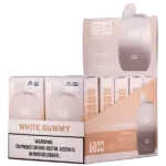 White Gummy FLUM Pebble