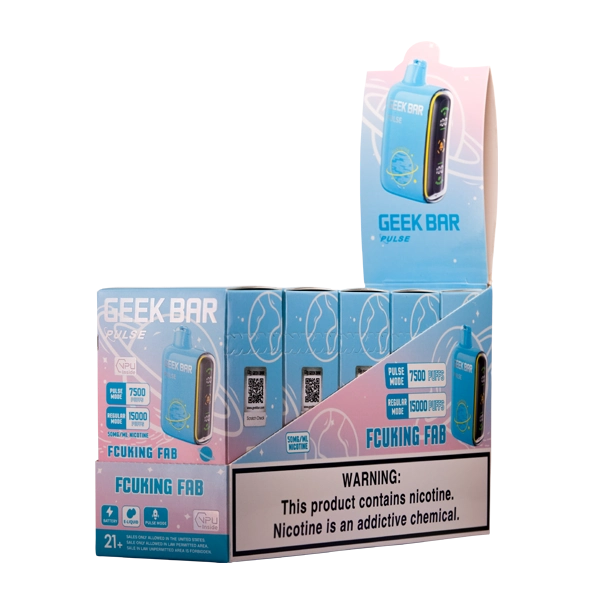 geekbar bpop device showing sleek design and LED indicator