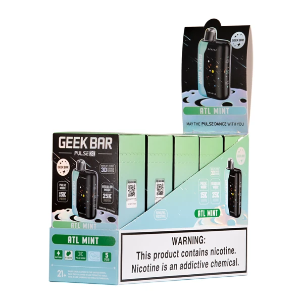 foger vape nearby - Customer comparing two Foger Bit 35K flavor boxes at a licensed vape shop counter