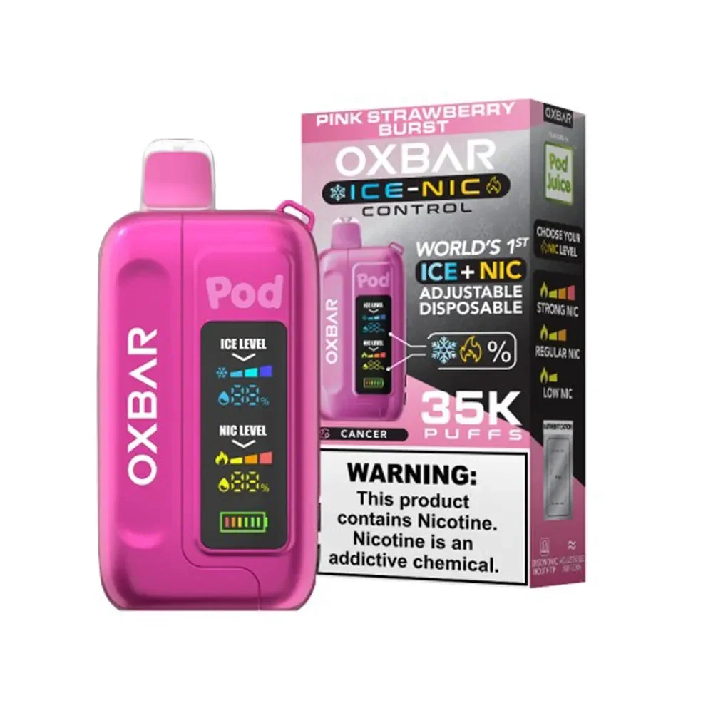 user testing a modern foger vape refill device
