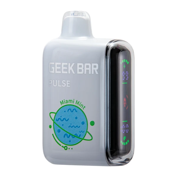Miami Mint Geek Bar Pulse - premium minty vape device