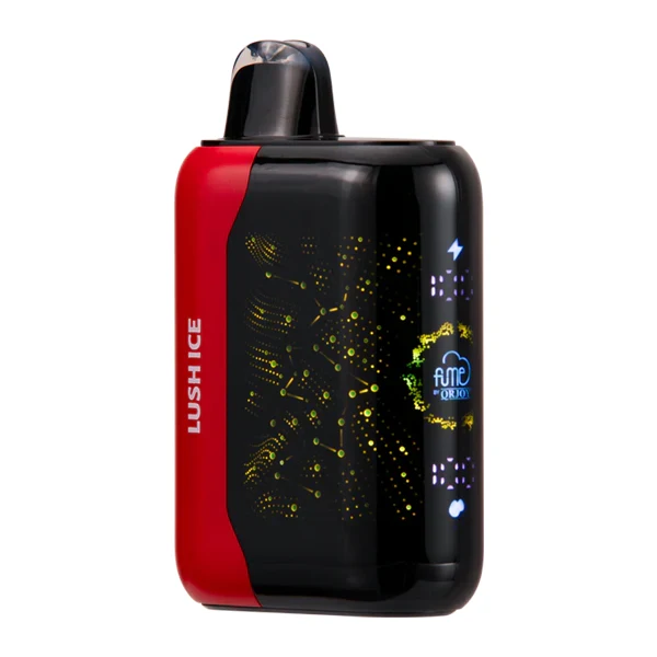 Cutaway diagram of a ut nicotine vape showing mesh coil and e‑liquid chamber