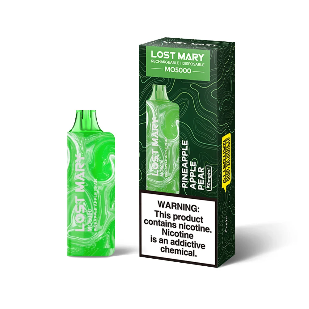Comparison table showing mint vape devices next to a pack of virginia slim menthol ultra lights, with puffs, cost, and nicotine levels